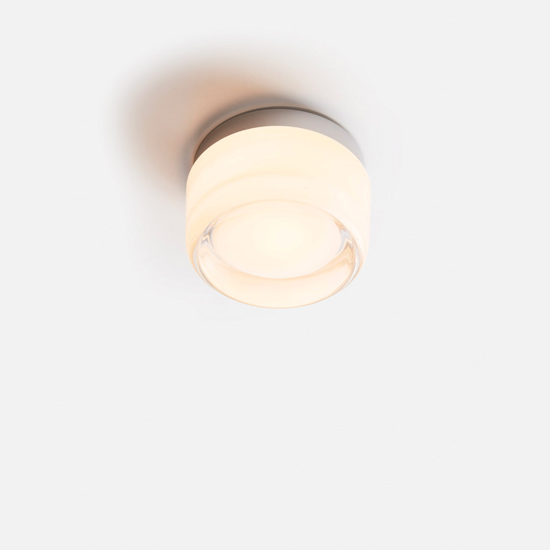 Curved Accent Wall Lamp – White