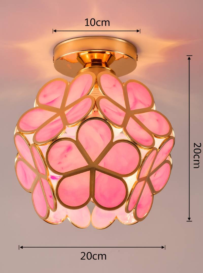 Petal Glass Ceiling Light – product view