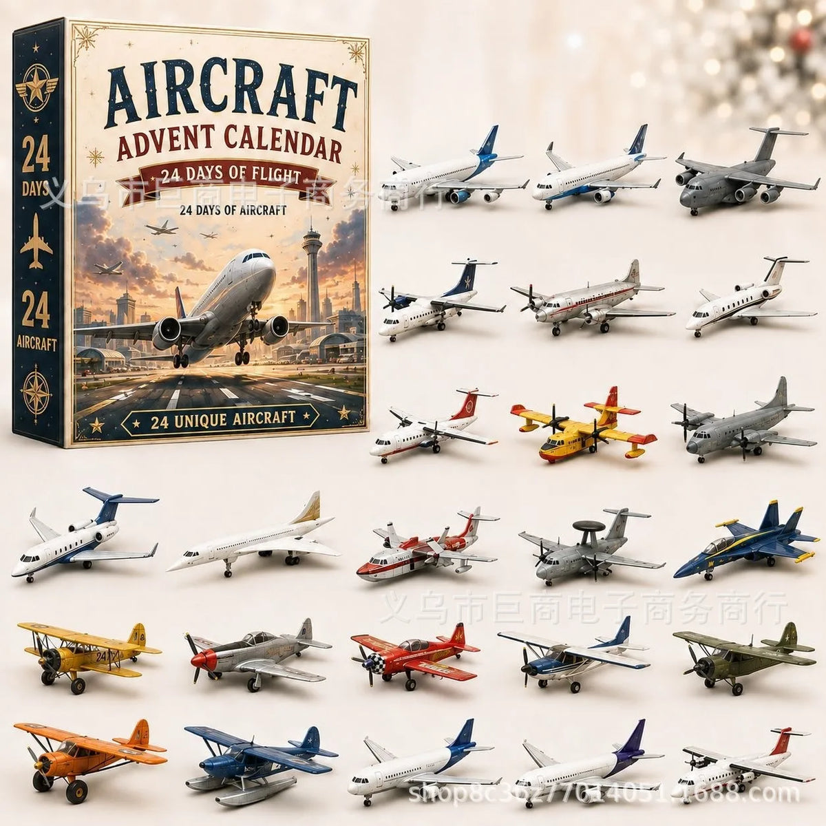 Aircraft and Spacecraft Advent Calendar 2026 – Design 6, Acrylic – image 14