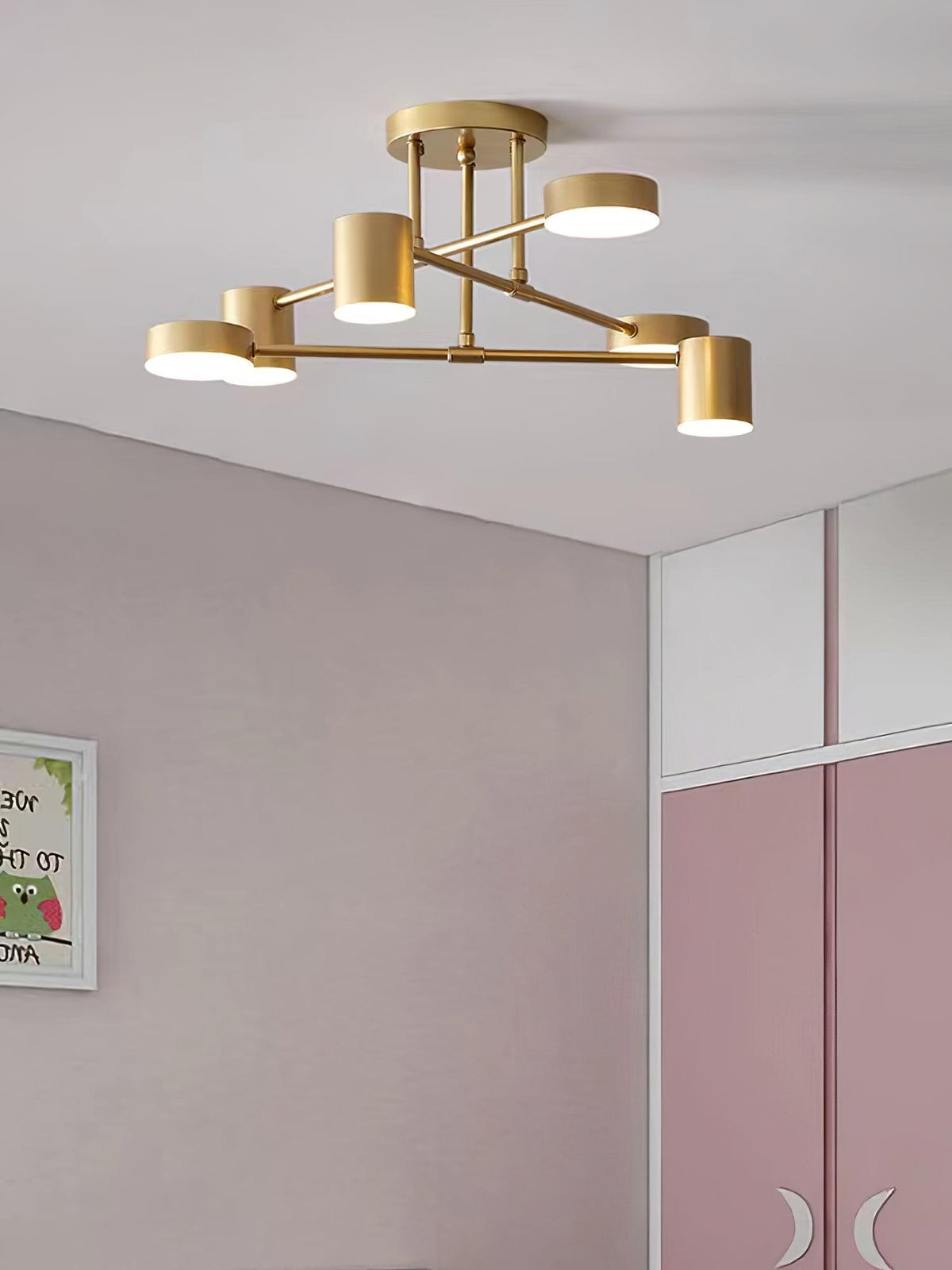 Intersecting-Arm Ceiling Light – product view