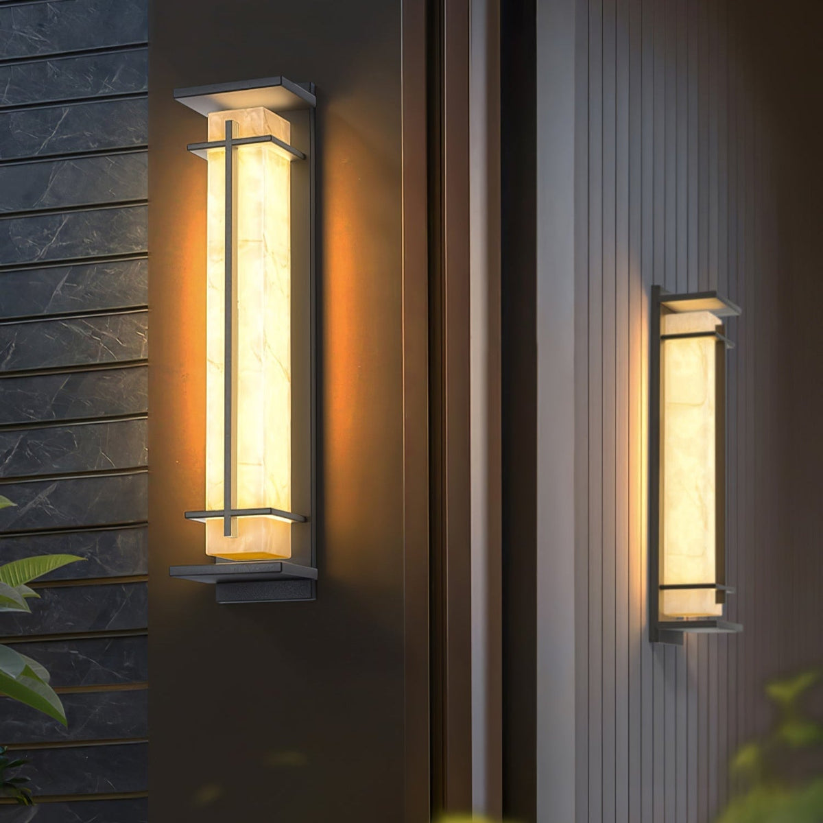 Alba Vertical Outdoor LED Wall Light - product detail 5