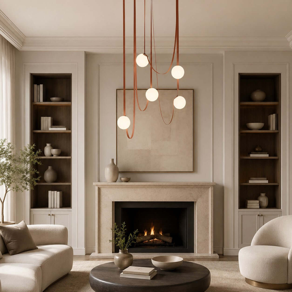 Asymmetrical Globe Ceiling Light – product view