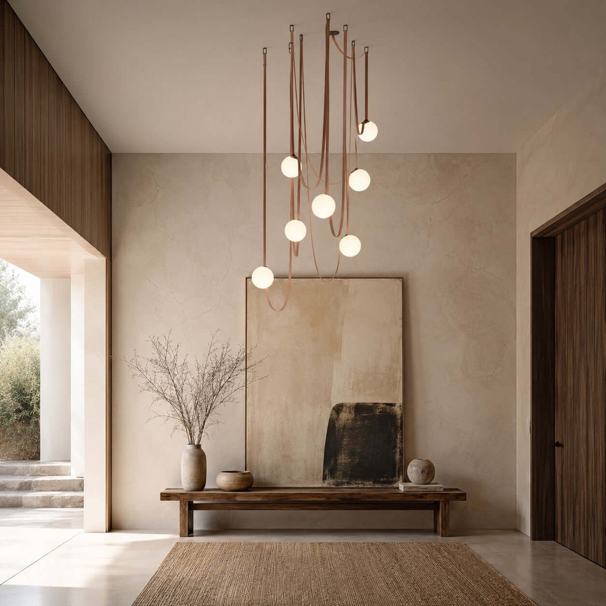 Asymmetrical Globe Ceiling Light – product view