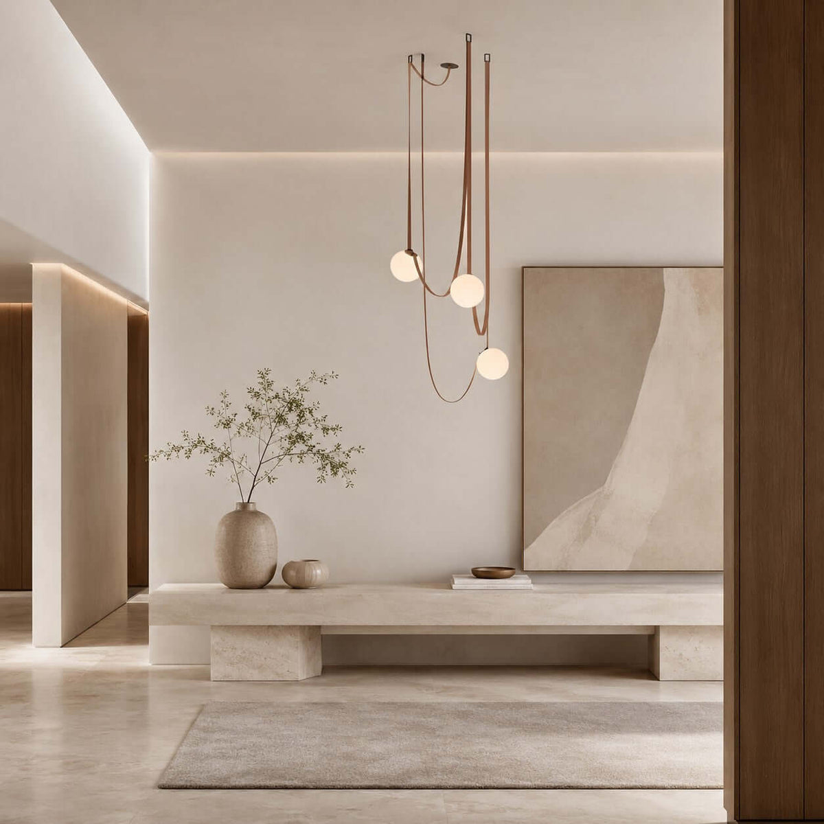 Asymmetrical Globe Ceiling Light – product view