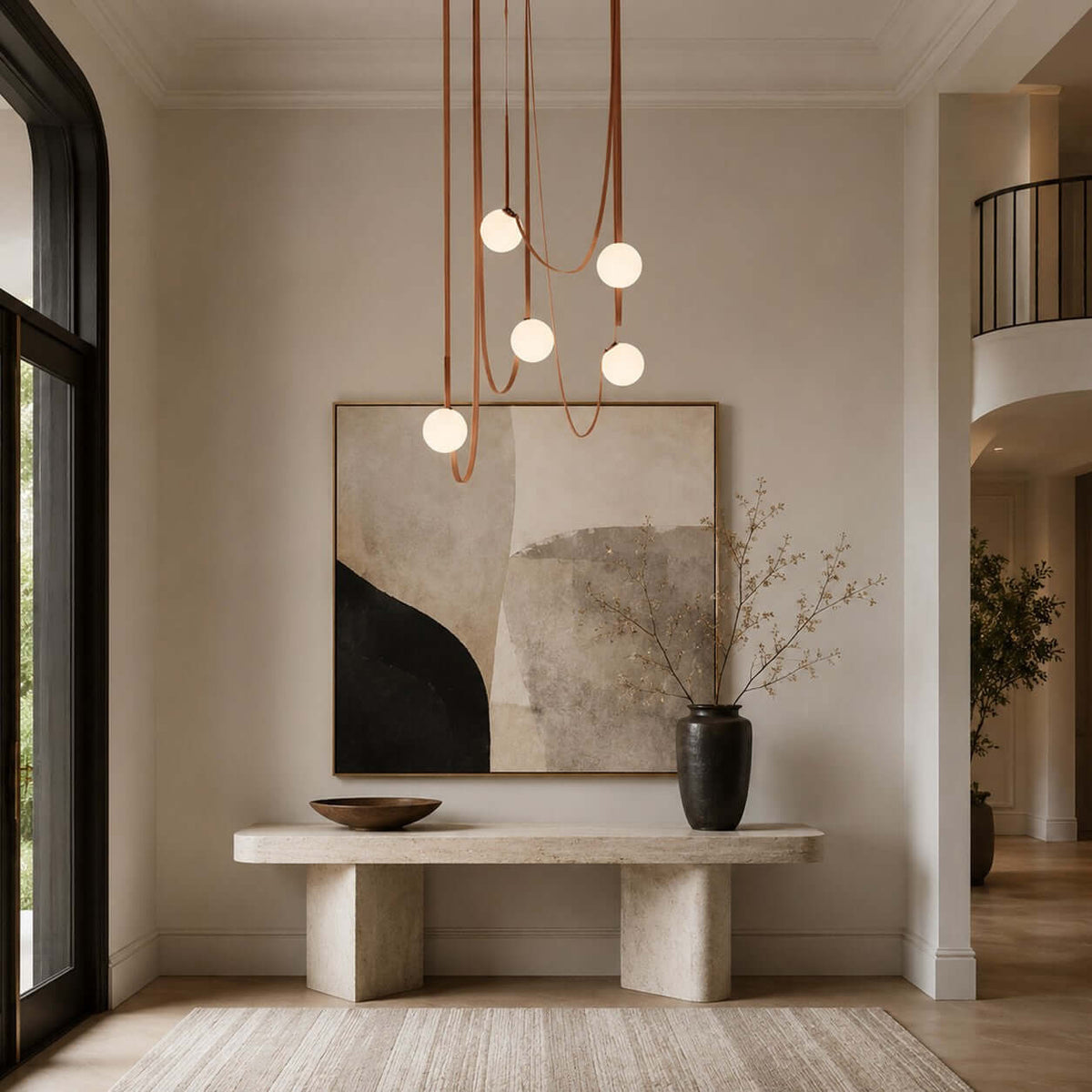 Asymmetrical Globe Ceiling Light – product view