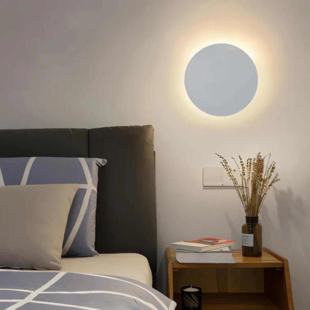 Minimalist Disc LED Wall Sconce – product view