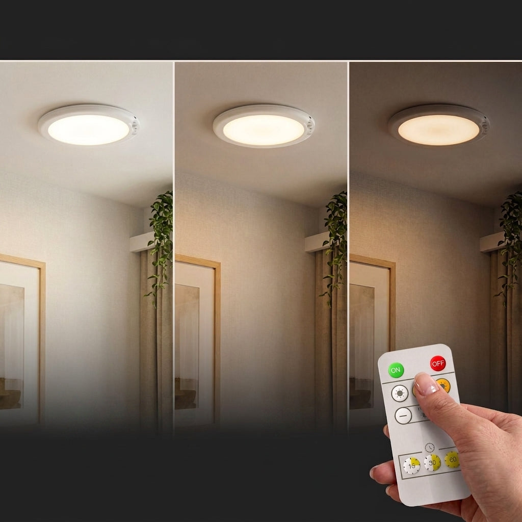 Round Wireless Ceiling Lamp – product view
