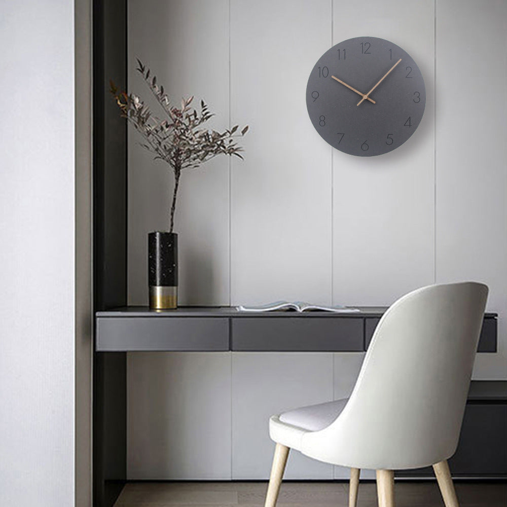 Nordhaven Quiet Round Wall Clock