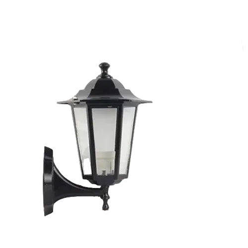 Black Outdoor Motion Sensor Wall Lamp – product view