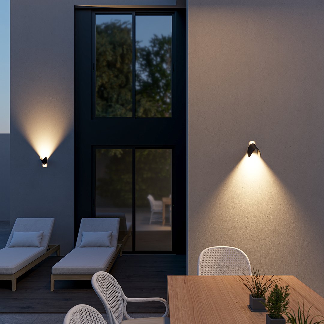 Classic Dimmable Spiral LED Wall Lamp – product view