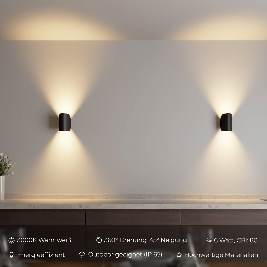 Classic Dimmable Spiral LED Wall Lamp – product view