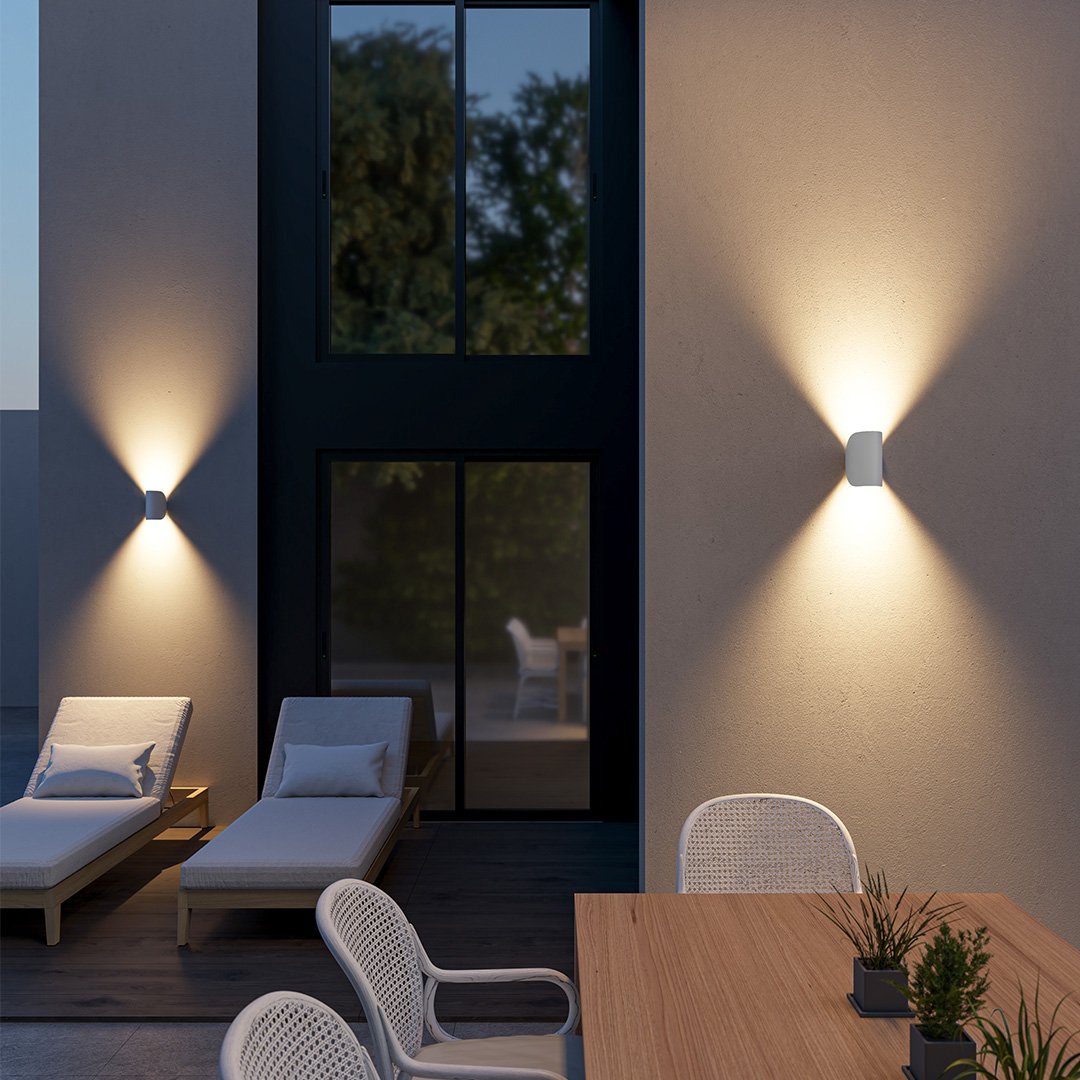 Classic Dimmable Spiral LED Wall Lamp – product view