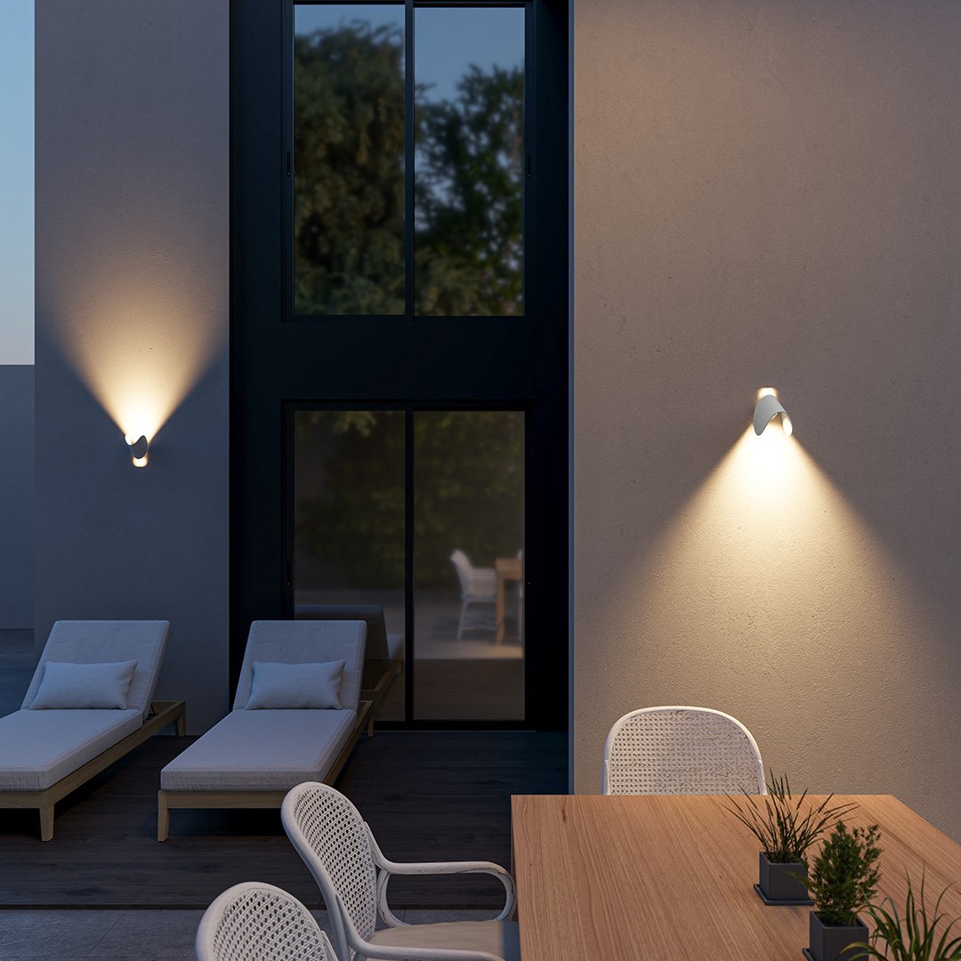 Classic Dimmable Spiral LED Wall Lamp – product view
