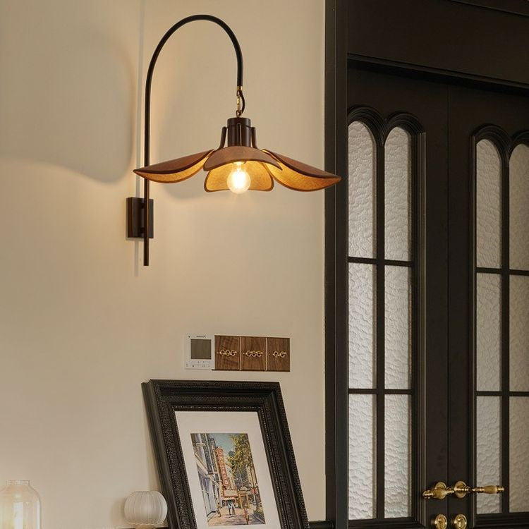 Amelie Flower Shade Wall Light - product detail 3