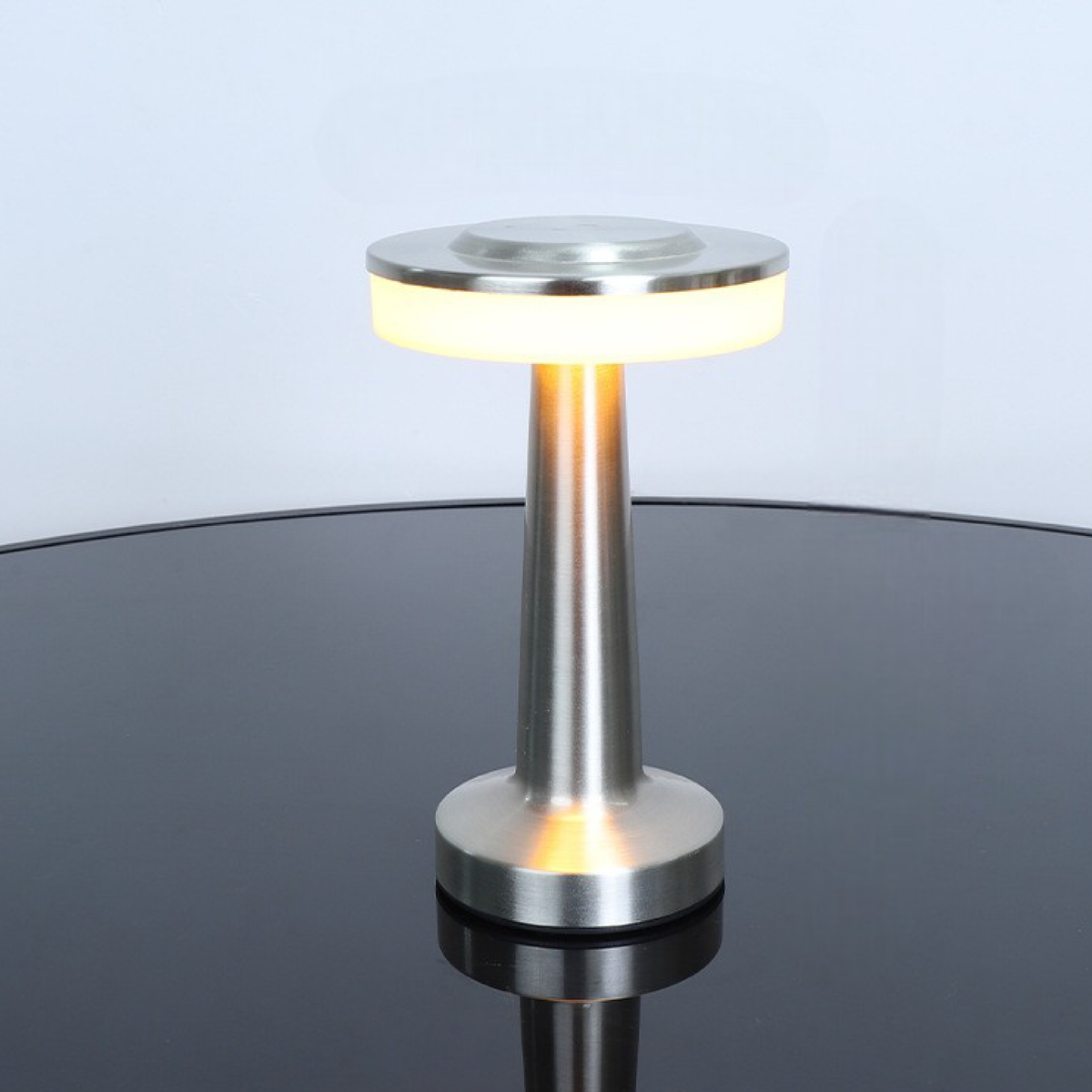 Metal LED Table Lamp – Silver