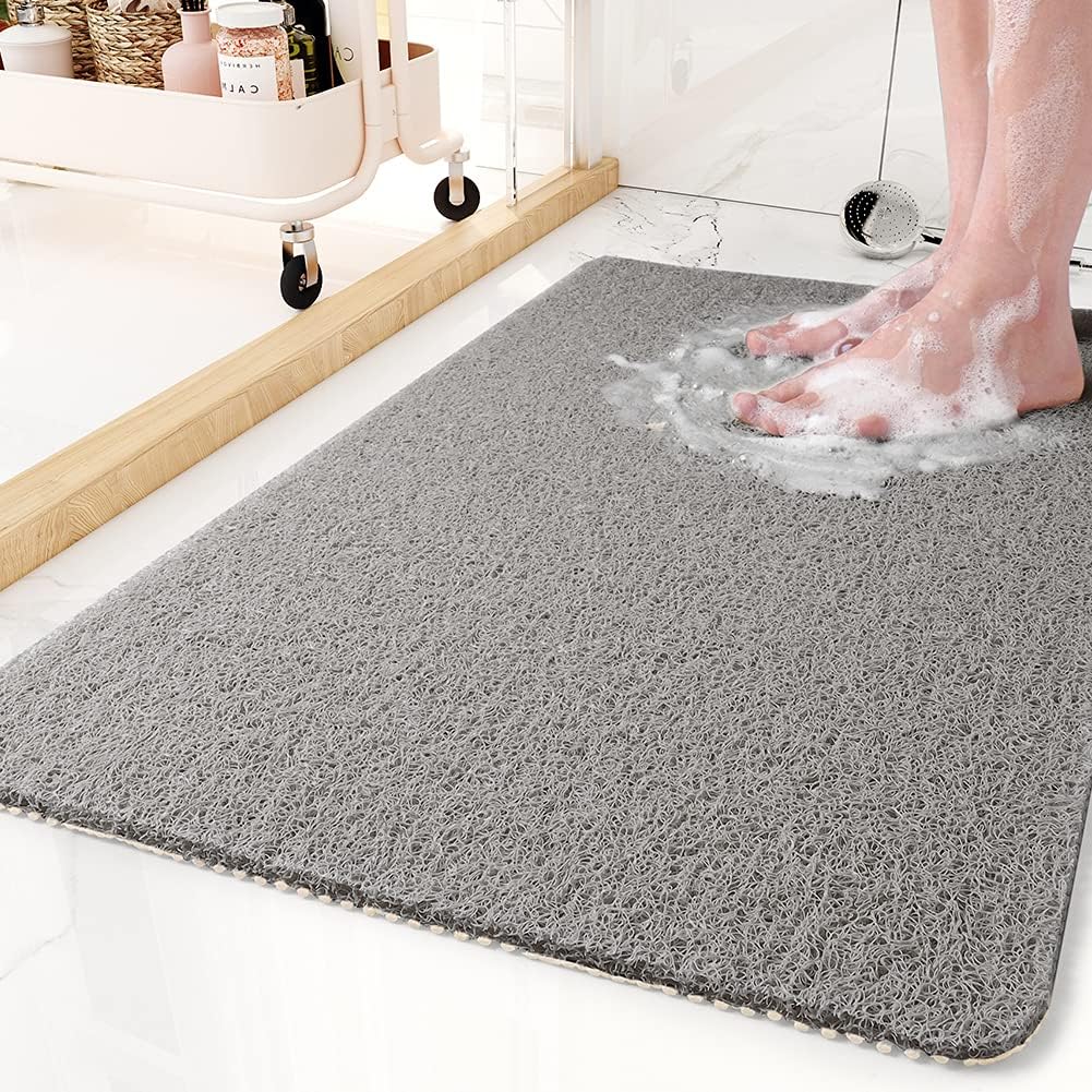 Loofa Textured PVC Bath Mat - product detail 2