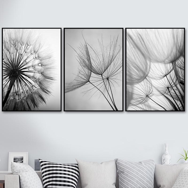 Meadow Dandelion Canvas Wall Art