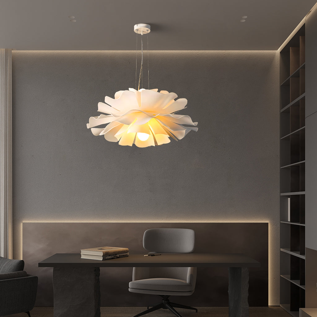 Japandi Lotus Flower Pendant Lamp – product view