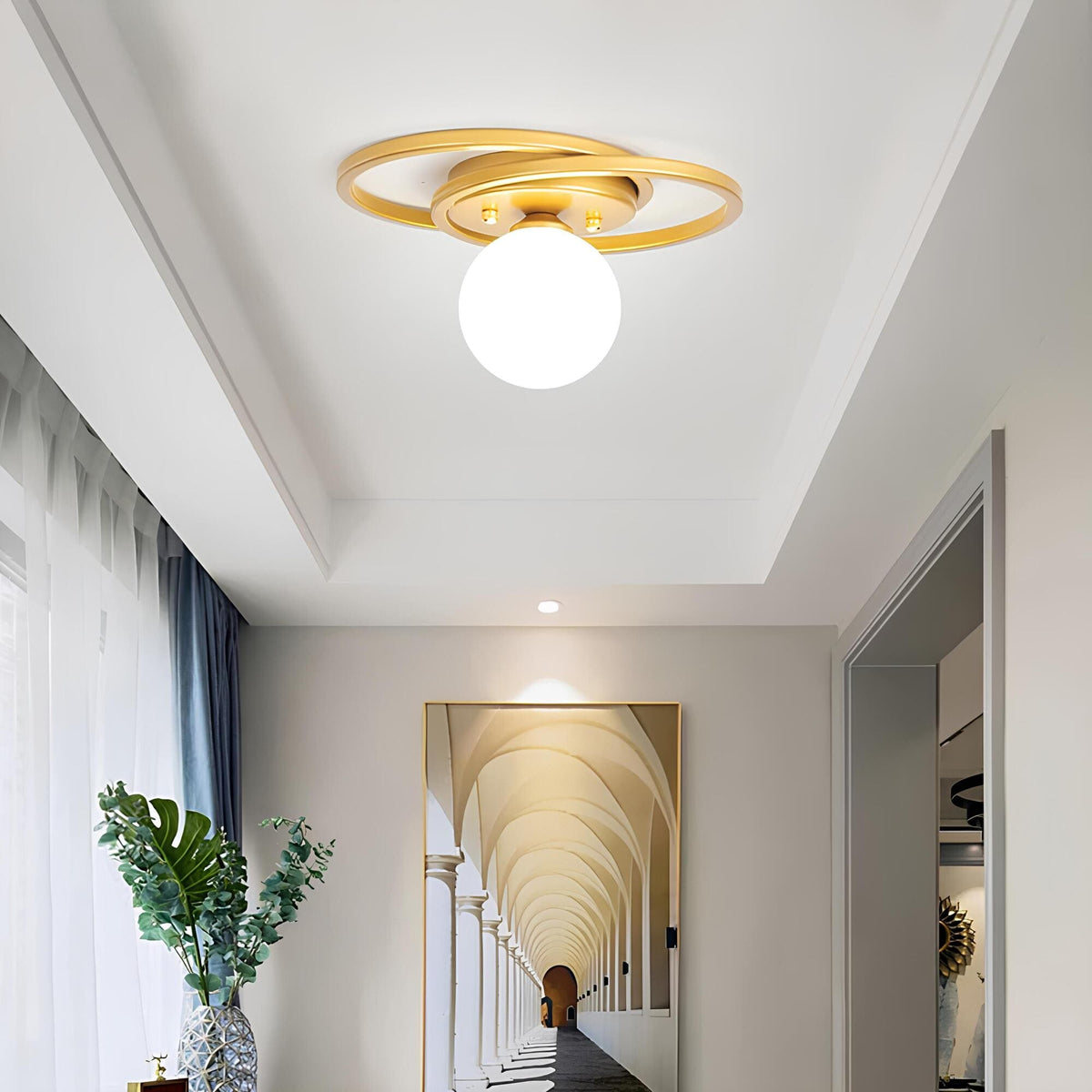 Globe LED Ceiling Light