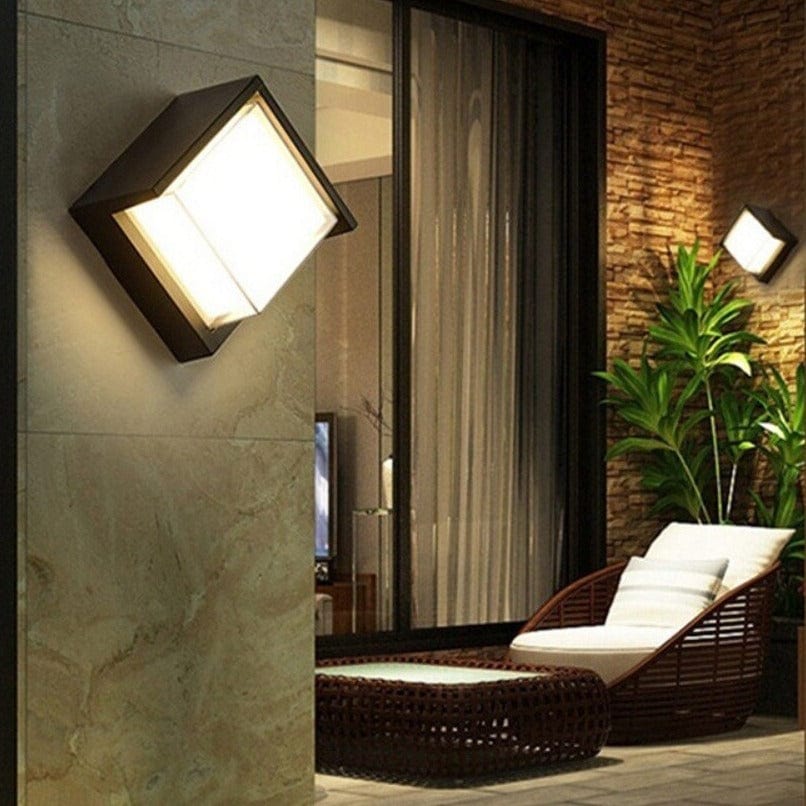 Outdoor LED Wall Lamp with Motion Sensor – product view