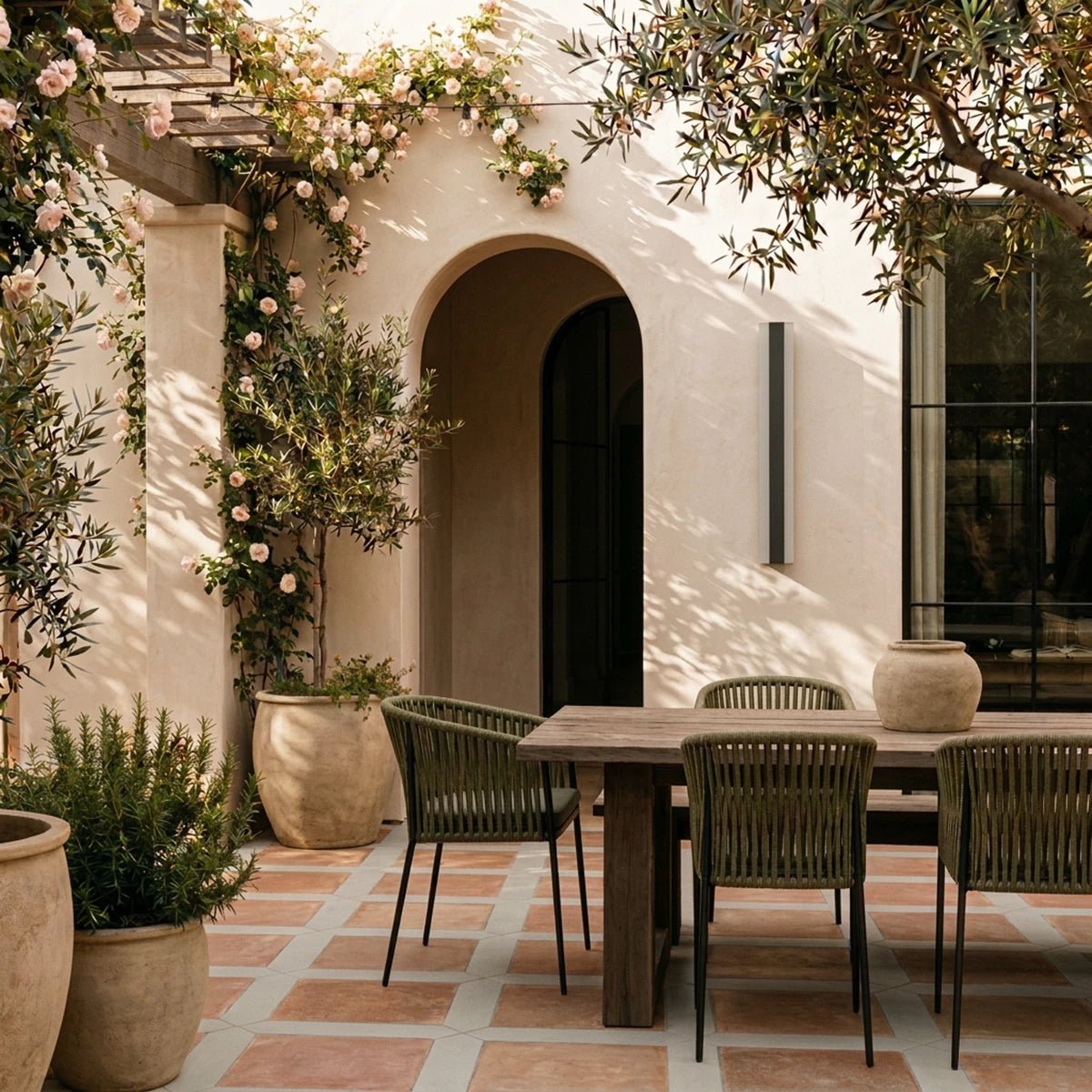 Vertical Outdoor Wall Light – product view