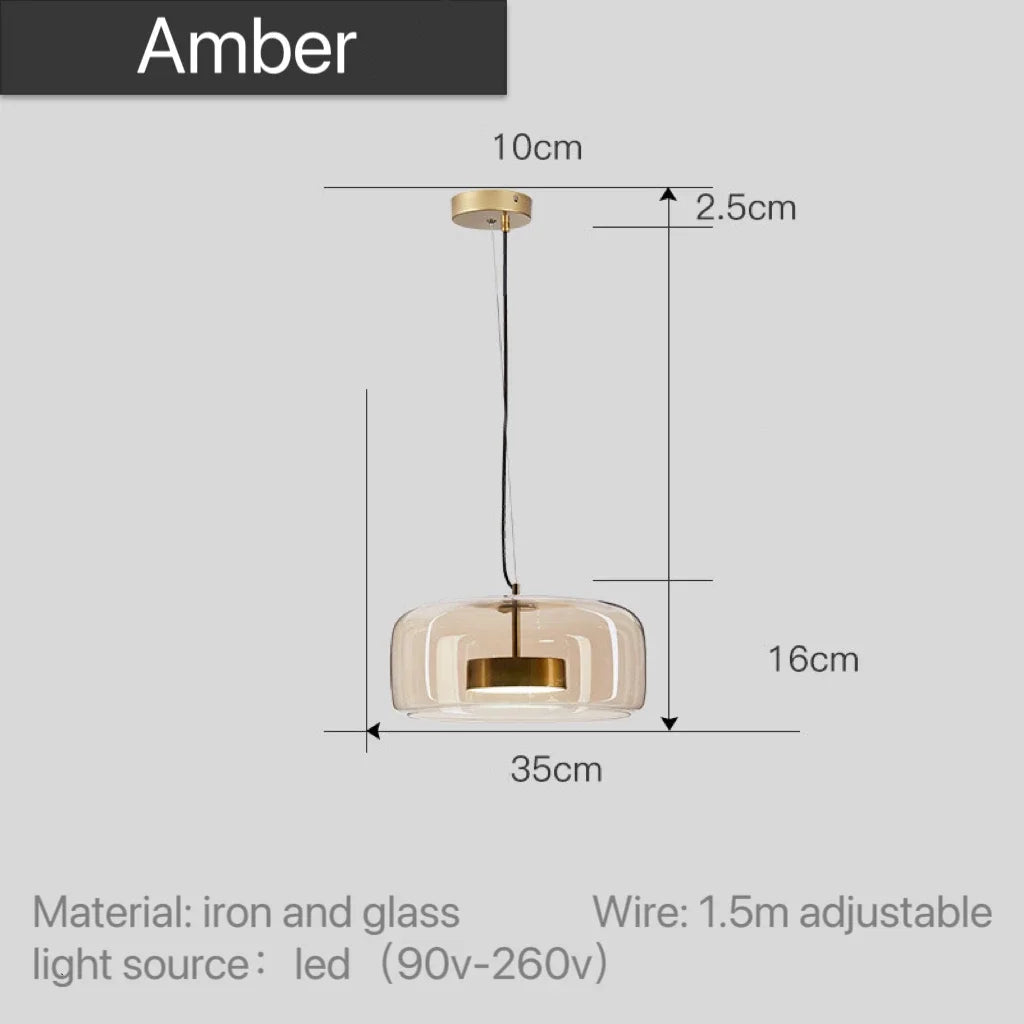 Nordic Glass Pendant Lamp – product view