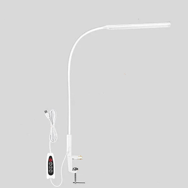 Adjustable LED Desk Lamp with a Flexible Arm – Black with remote control