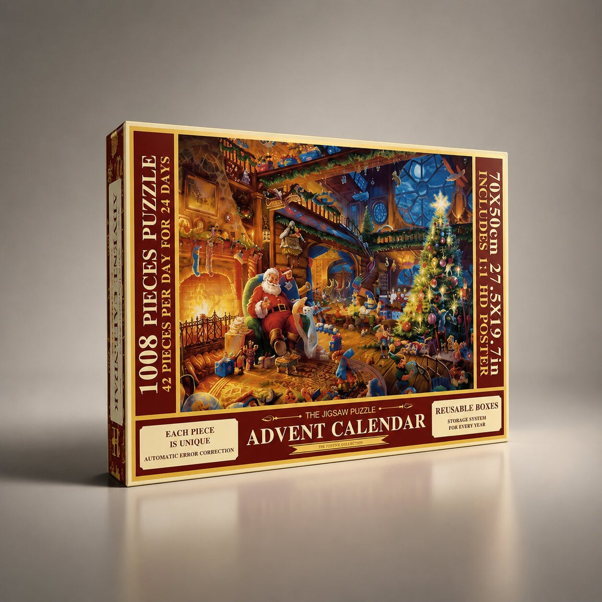 Jigsaw Puzzle Advent Calendar 2026 with 1008 Pieces – image 10