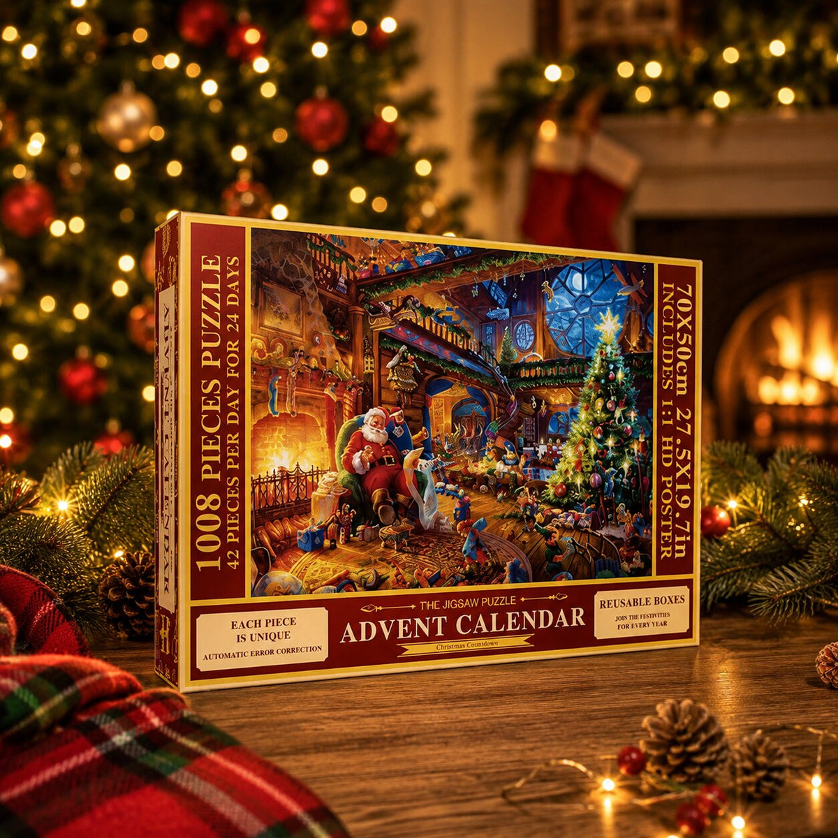 Jigsaw Puzzle Advent Calendar 2026 with 1008 Pieces – image 8