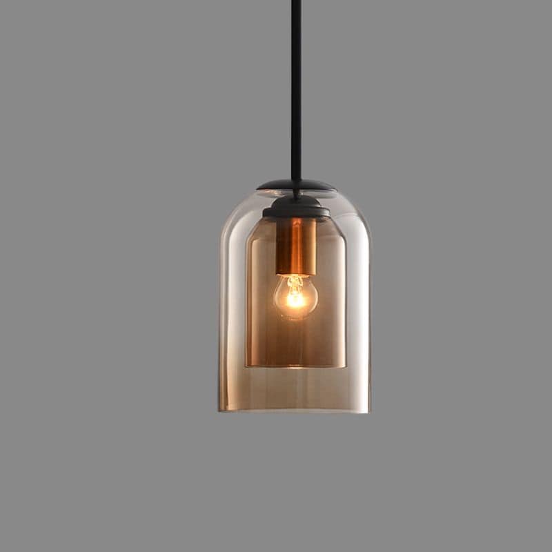 Sable Smoked Glass Pendant Light - product detail 6