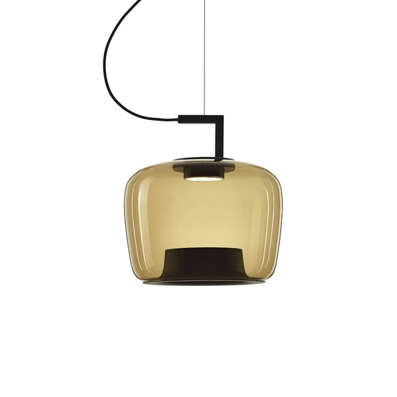 Vesper Sculpted Glass Pendant Light - product detail 5