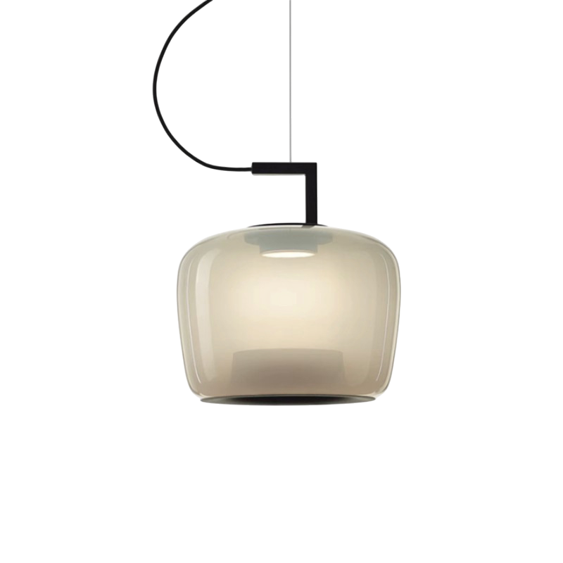 Vesper Sculpted Glass Pendant Light - product detail 11