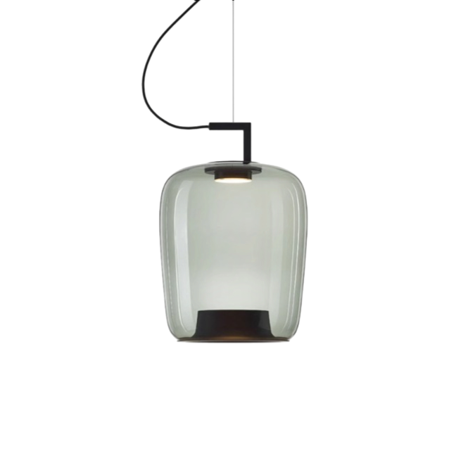 Vesper Sculpted Glass Pendant Light - product detail 9