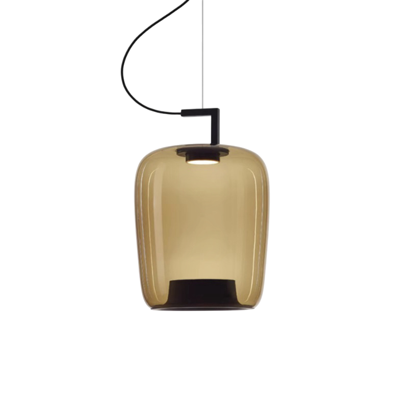 Vesper Sculpted Glass Pendant Light - product detail 6