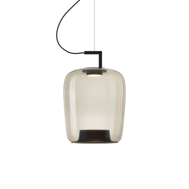 Vesper Sculpted Glass Pendant Light - product detail 12