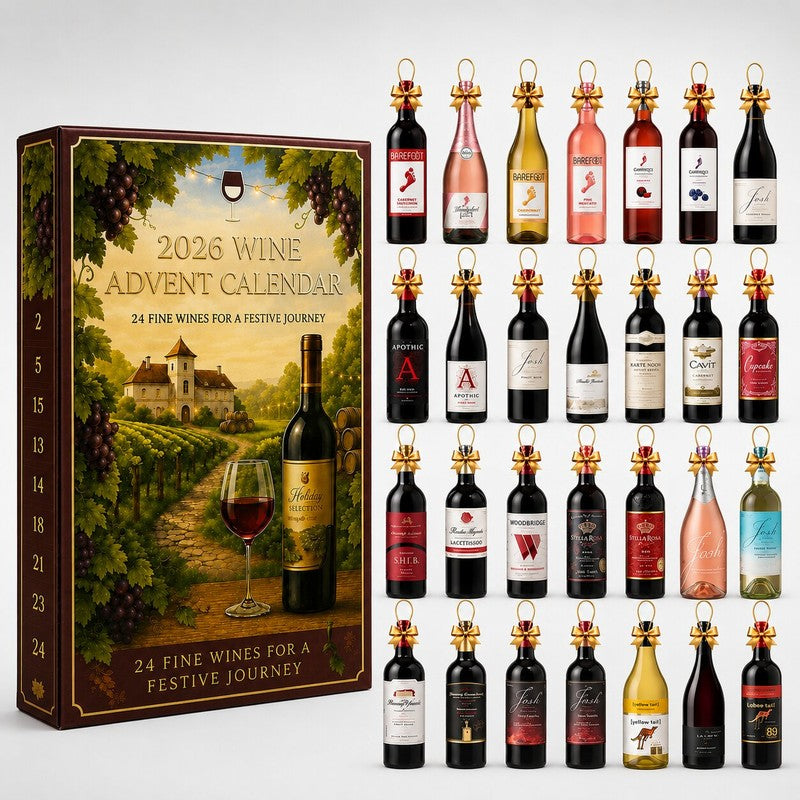 Vineyard Advent Calendar 2026 with Wine Bottle Designs – image 7